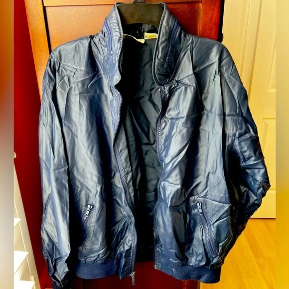 Izod Jackets Coats Vintageizodclub Jacket Dark Blue Size L